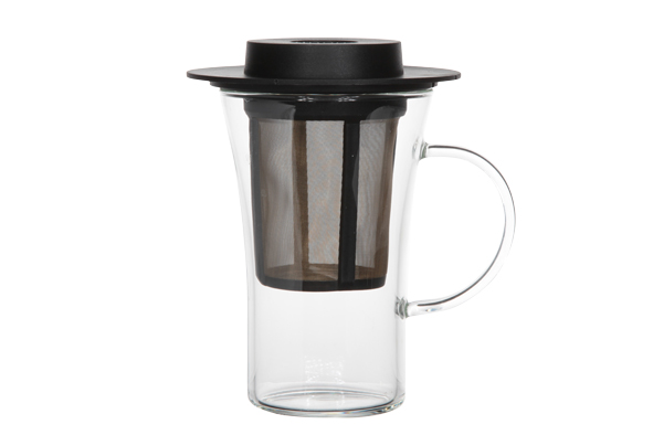 Teeglas + Filter + Deckel - 280ml